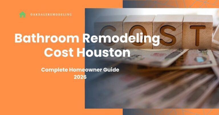 Bathroom Remodeling Cost Houston
