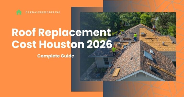 Roof Replacement cost houston guide 2026
