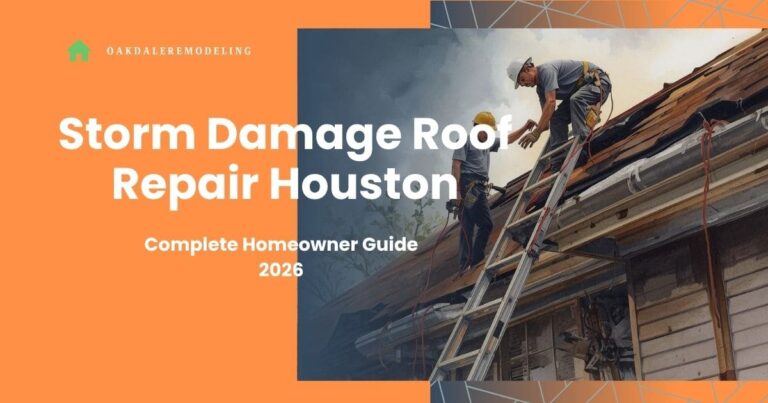 Storm Damage Roof Repair Houston