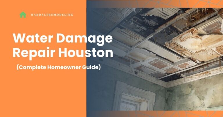 Water Damage Repair Houston (Complete Homeowner Guide)