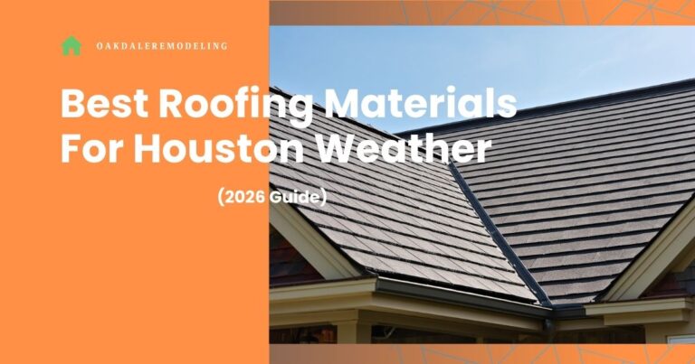 Best Roofing Materials For Houston Weather (2026 Guide)