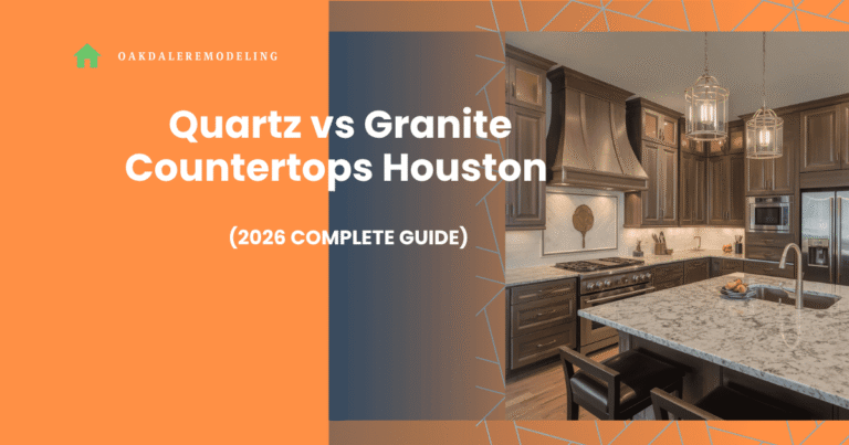 Quartz vs Granite Countertops Houston (2026 Complete Guide)